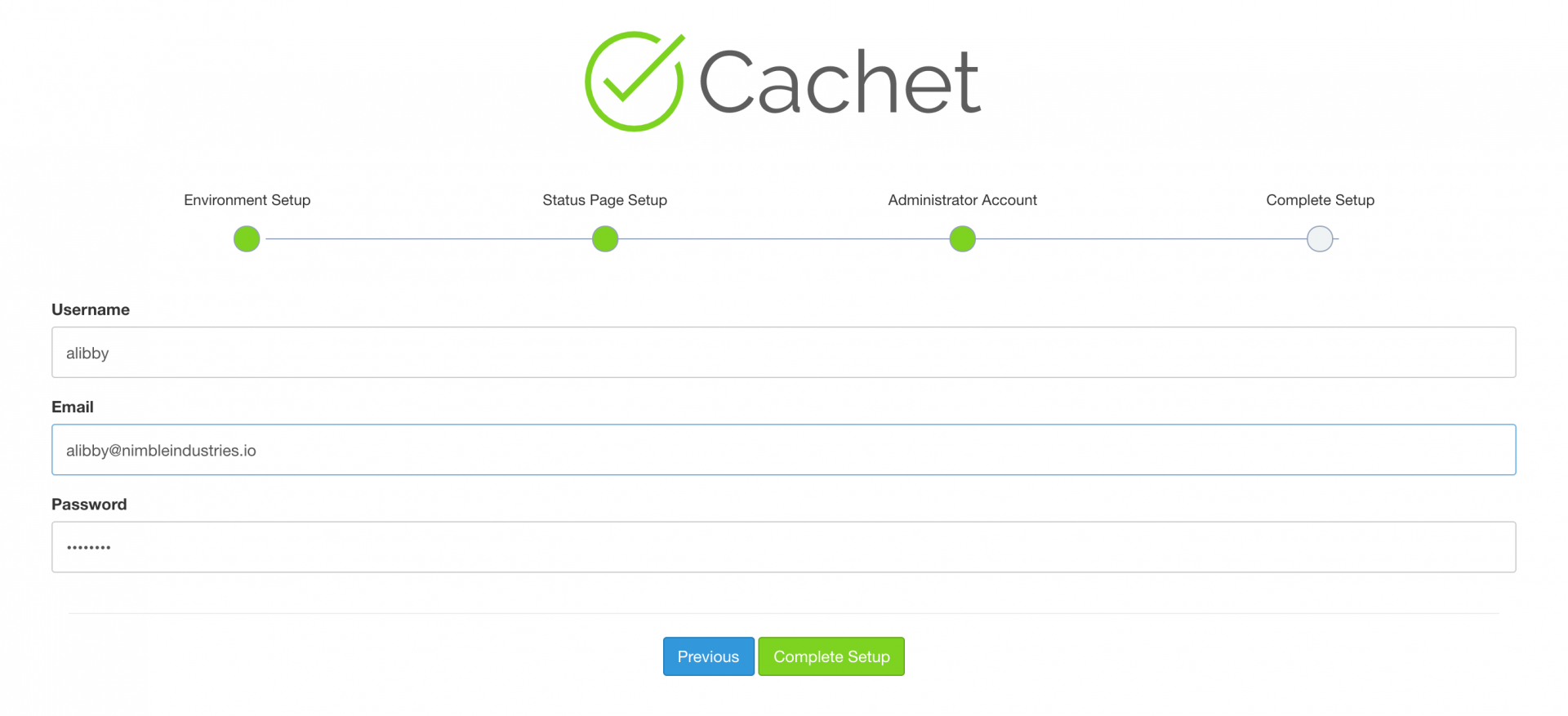 Deploying a Cachet Status Page to DigitalOcean StatusGator