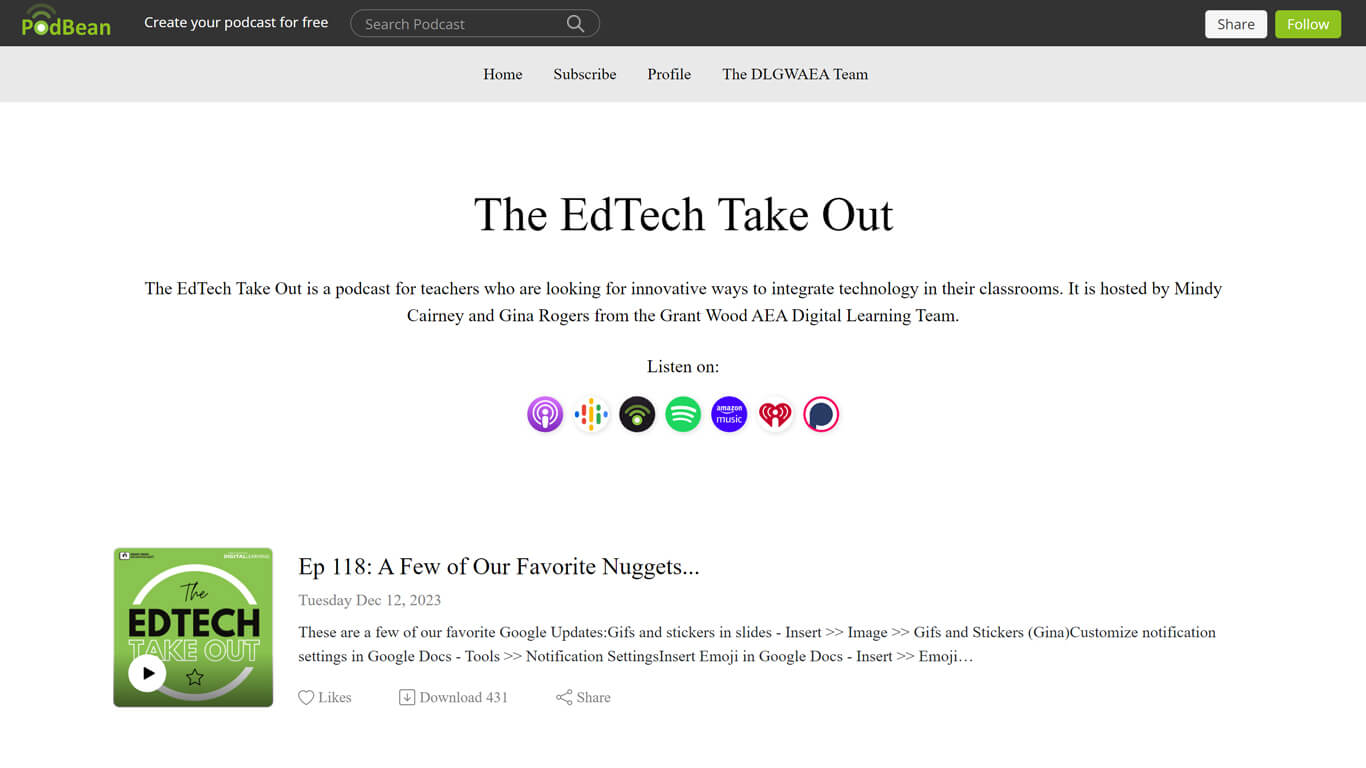 The EdTech Take-Out podcast for k12 sysadmins