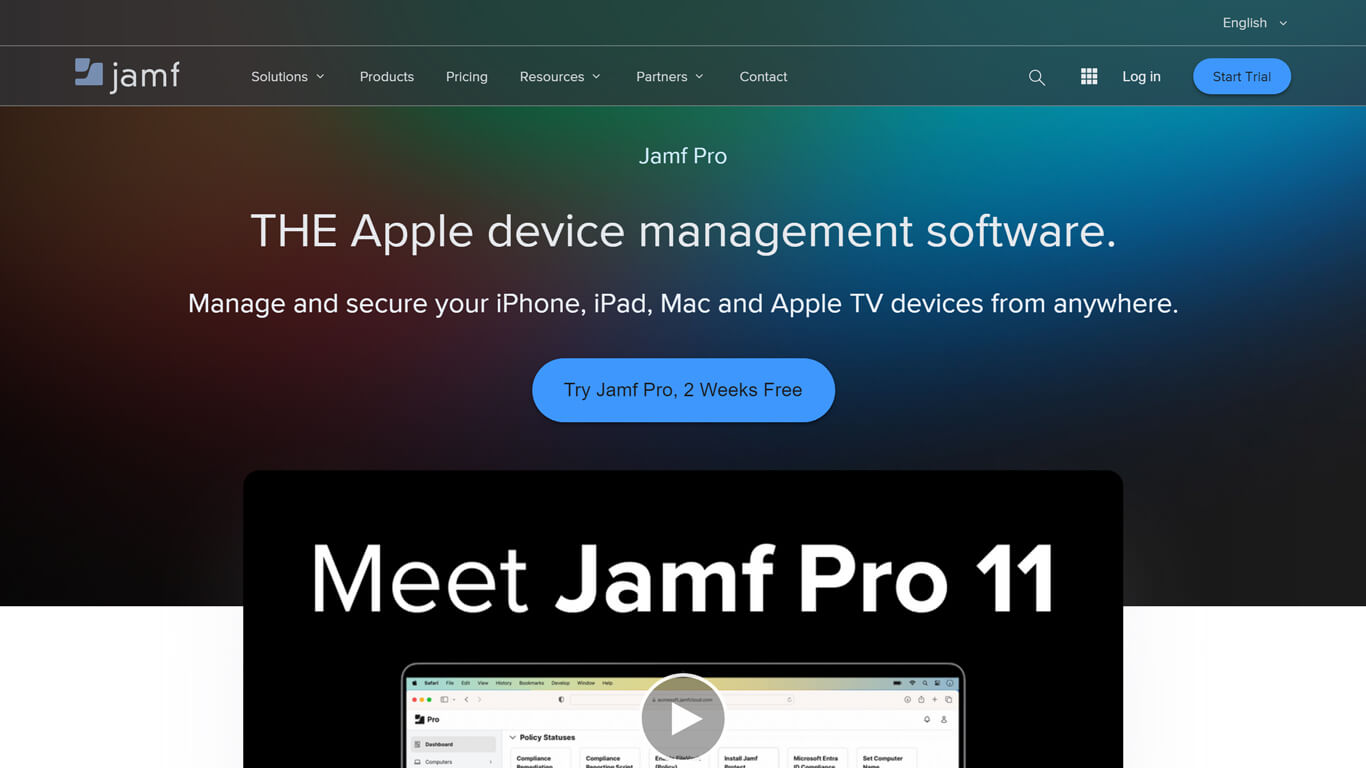 Jamf Pro device management for K12 school IT system admins