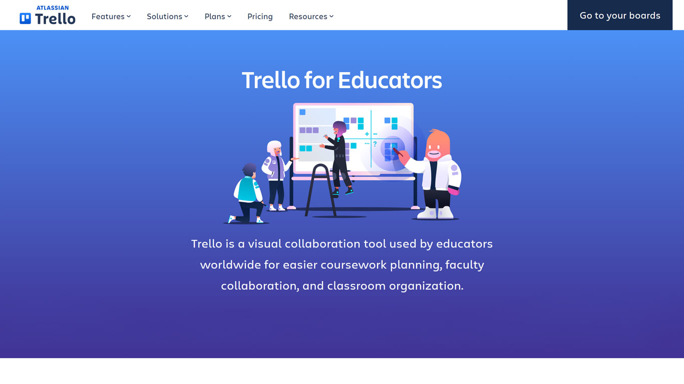 Trello for educators and K12 school sys admins