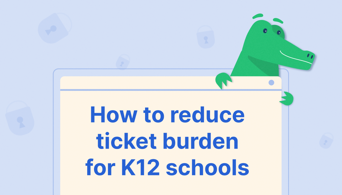K12 school districts reduce ticket burden with K12 status page