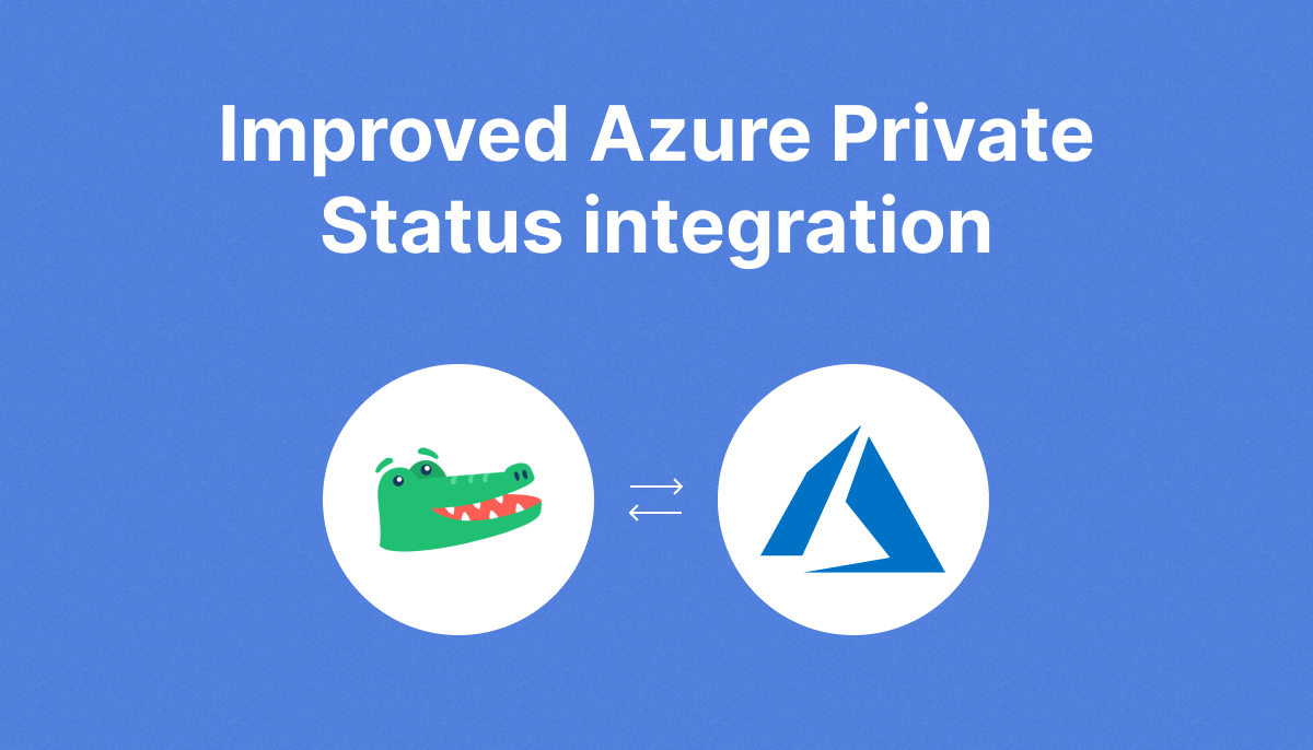 Improved Azure status integration