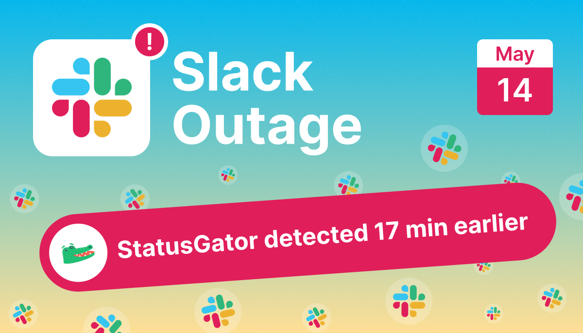 Slack outage on May 14, 2026