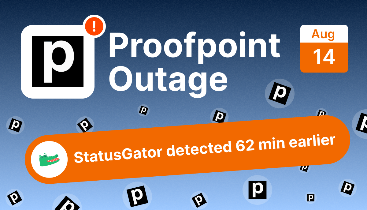 Proofpoint outage on August 14, 2026: DNS failure disrupts email worldwide