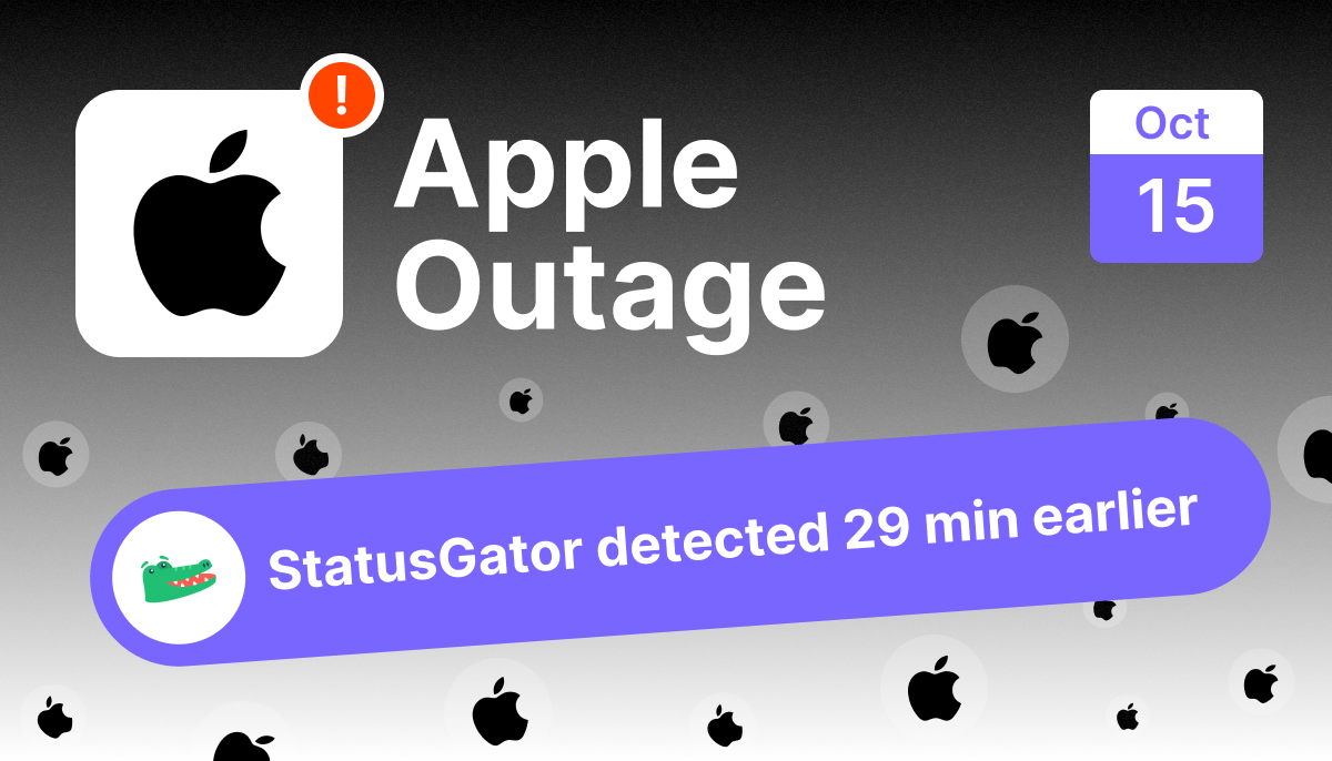 Apple TV+ outage on October 15, 2026: streaming went down across the US, and how StatusGator caught it early
