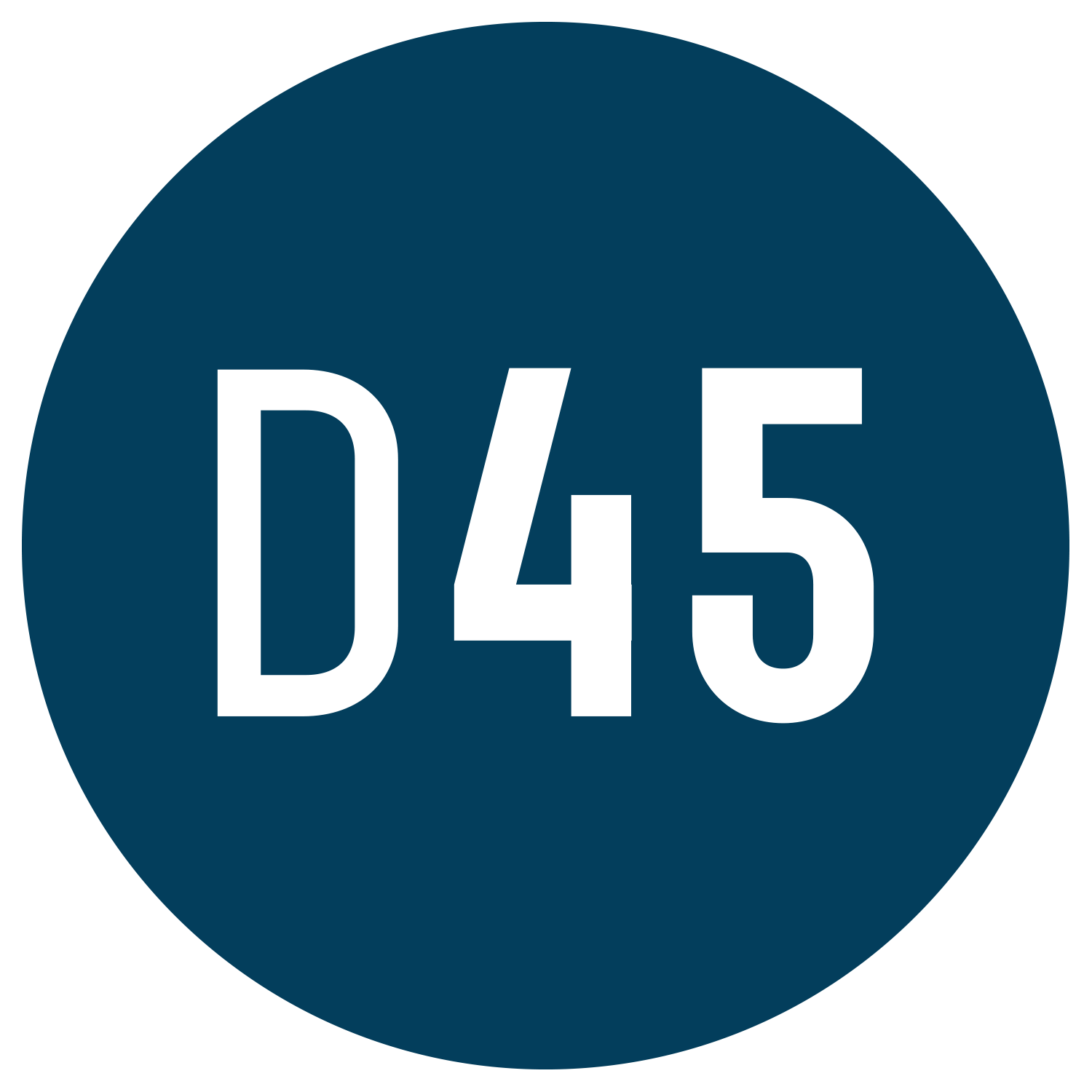 District 45 Logo